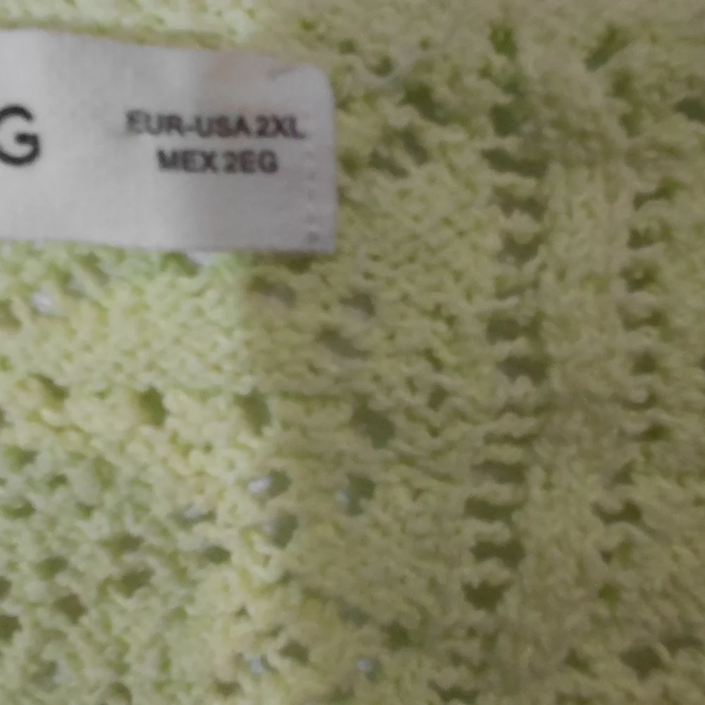 Mango Light Green Open Knit Cardigan - Picture 4 of 11